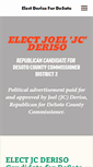 Mobile Screenshot of jcderiso.com