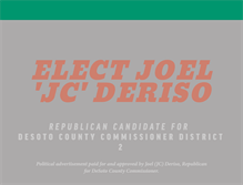 Tablet Screenshot of jcderiso.com